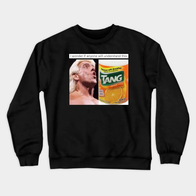 Ric Flair WOOO! Crewneck Sweatshirt by ANDREANUS